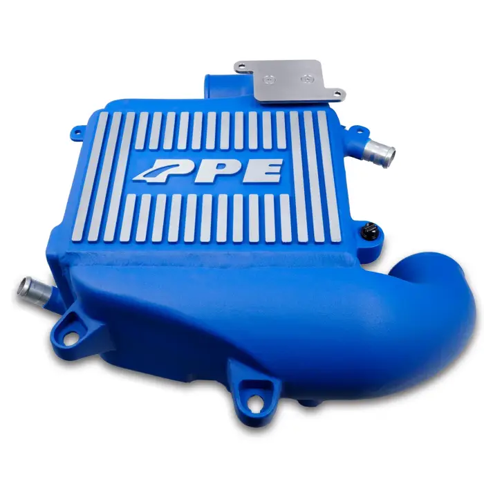 PPE Diesel - 2020-2023 GM 3.0L Duramax LM2, LZO Air-To-Water Intercooler Kit Blue PPE Diesel