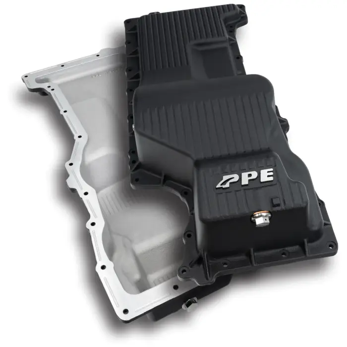PPE Diesel - Deep Engine Oil Pan 2020+ GM 1500 3.0L Diesel - Black