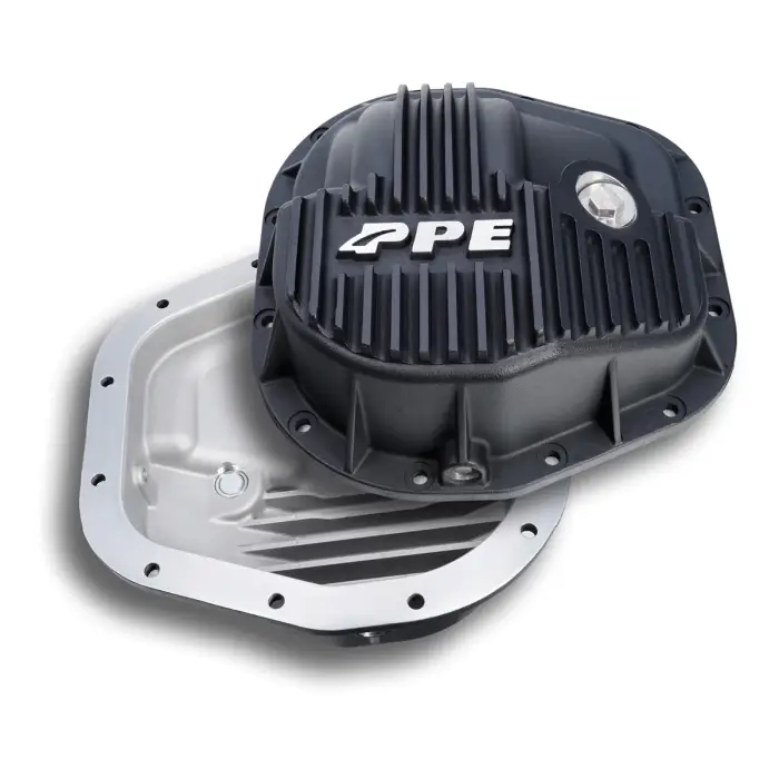 PPE Diesel - Differential Cover Ford HD 10.25 Inch/10.5 Inch Curved Back Black PPE Diesel