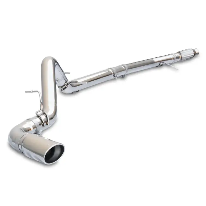 PPE Diesel - Exhaust Kit 4 Inch Cat Back Single Tip 3.0L Duramax - Pol/Pol