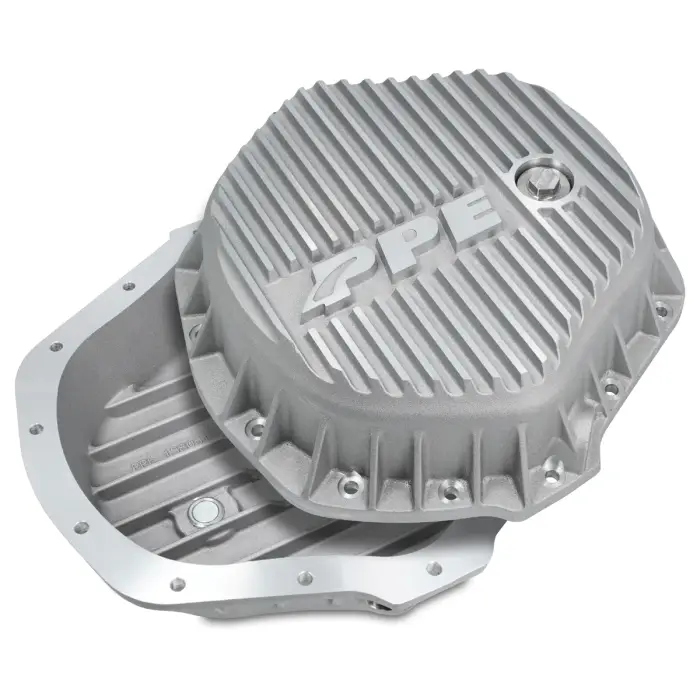 PPE Diesel - Heavy Duty Aluminum Rear Differential Cover GM/Dodge 2500HD/3500HD Raw PPE Diesel