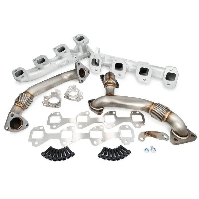 PPE Diesel - Manifolds and Up-Pipes GM 2017+ L5P - Silver