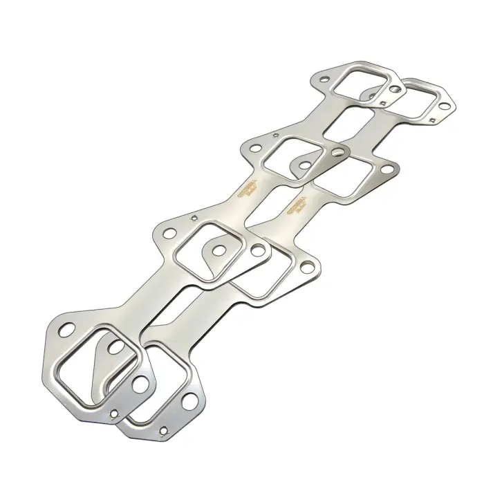 PPE Diesel - Over-Sized Port Stainless Steel Exhaust Manifold Gasket Set 2 Pcs PPE Diesel