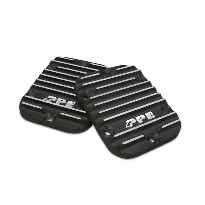 PPE Diesel - PTO Side Cover 1 Cvr 1 Gasket 6 Bolts black and Brushed