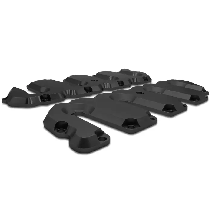 PPE Diesel - Valve Cover Kit Black Matte No Pillars 2004.5-2010 6.6L Duramax PPE Diesel