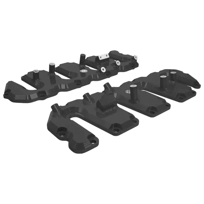 PPE Diesel - Valve Cover Kit Black w/ Pillars PPE Diesel