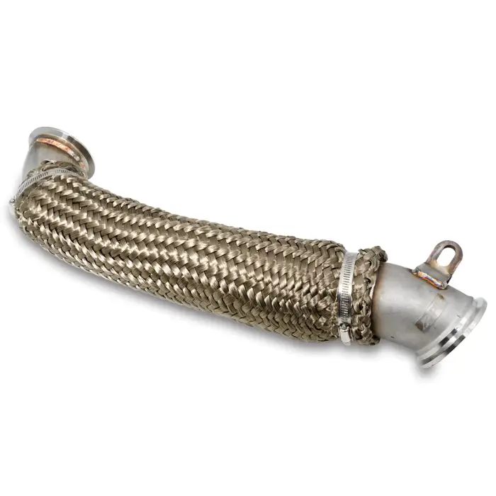 PPE Diesel - Three-Inch 304 Stainless Steel Down Pipe 40 Series Standard Length For Use With No Riser Block
