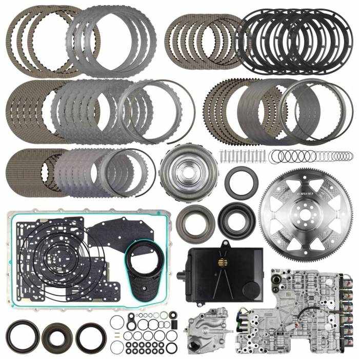 SunCoast Diesel - SUNCOAST CATEGORY 4 10R80 EXTRA CAPACITY REBUILD KIT WITH SUNCOAST PRO-LOC VALVE BODY AND BILLET FLEXPLATE