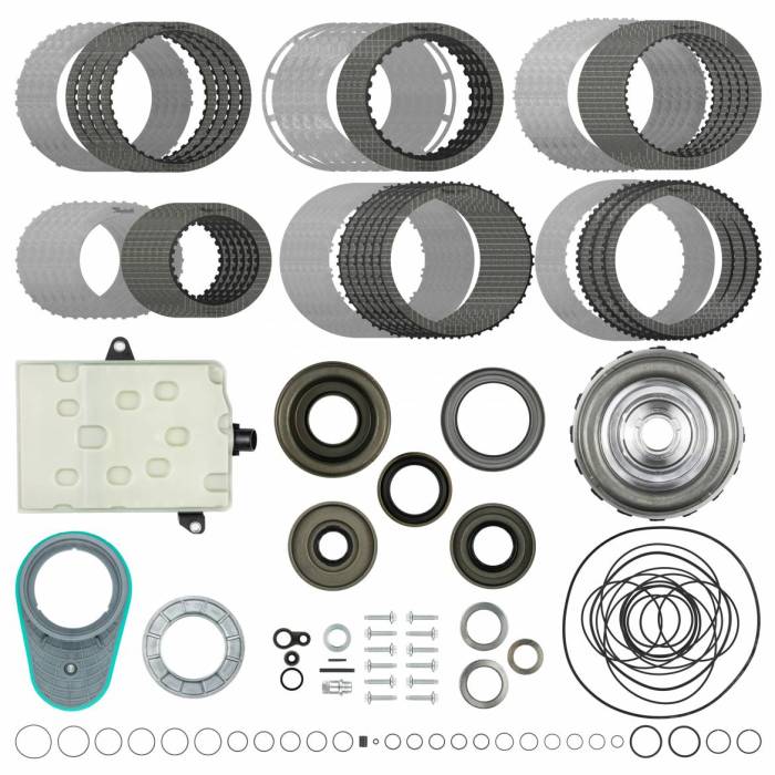 SunCoast Diesel - 10R60 Category 2 Raybestos Rebuild Kit Explorer ST, Aviator 3.0L Expanded Clutch Capacity