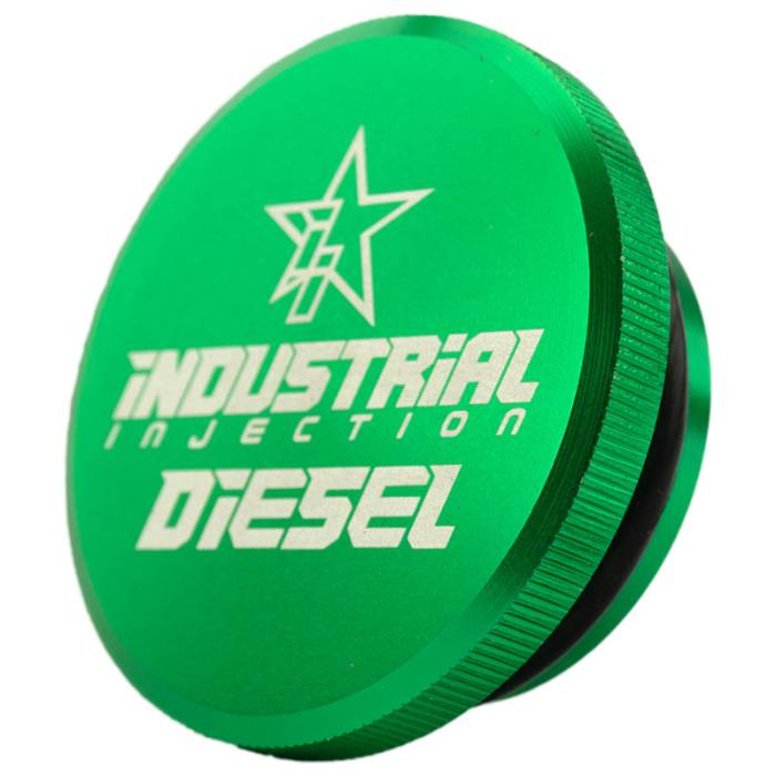 Industrial Injection - Dodge Fuel Filler Cap For 13-18 Ram Anodizws Billet Industrial Injection