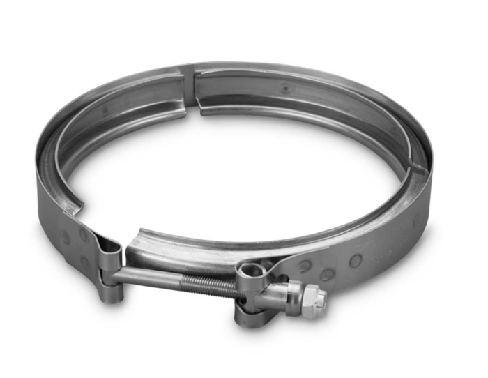 Industrial Injection - Turbo Clamp For S400 Turbo 4.62 OE 4 in. V-Band Industrial Injection