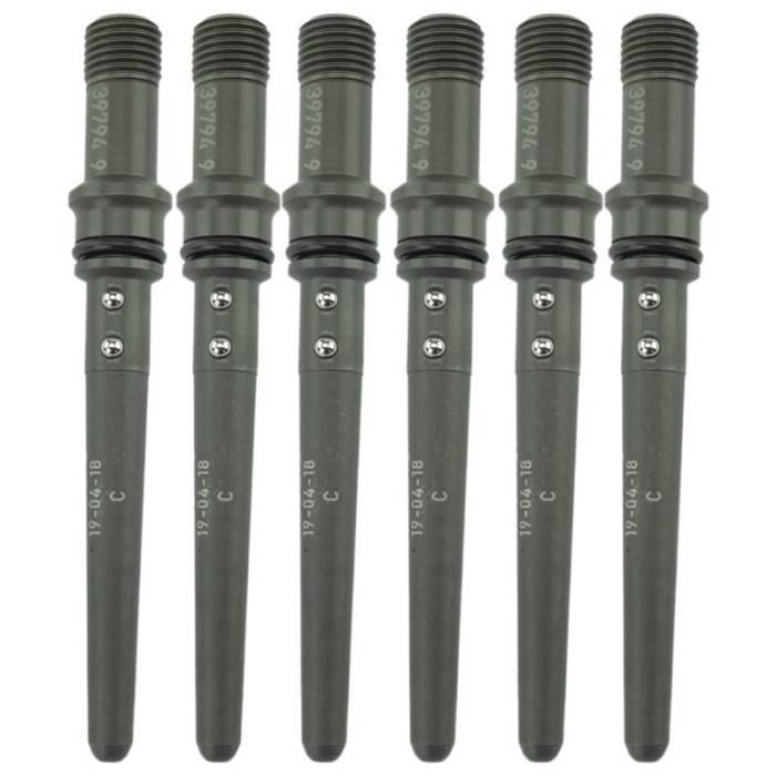 Industrial Injection - Dodge Remain Injector Pack For 03-04 5.9L Cummins Stock With Connecting Tubes Industrial Injection