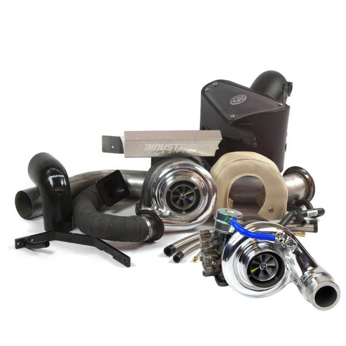 Industrial Injection - Dodge Race Compound Turbo Kit For 03-07 5.9L Cummins Industrial Injection