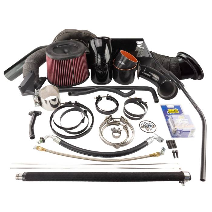 Industrial Injection - Dodge Quick Spool Compound Turbo Kit For 03-07 3rd Gen 5.9L Cummins Kit Only Industrial Injection