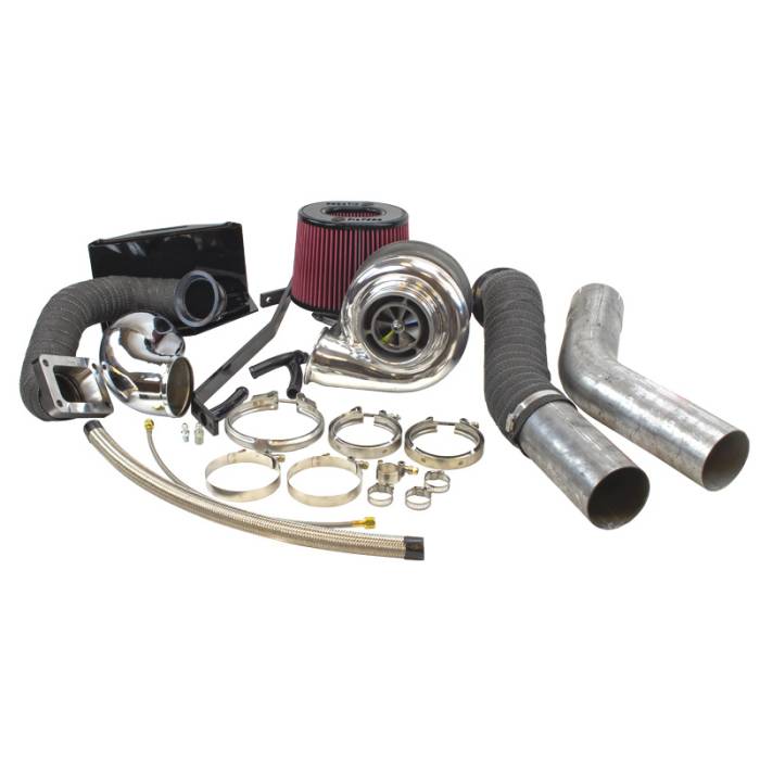 Industrial Injection - Dodge 2nd Gen Compound Phatshaft Add-A-Turbo Kit for 94-02 5.9L Cummins Industrial Injection