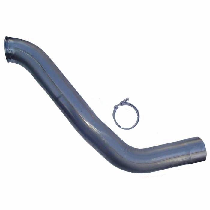 Industrial Injection - Dodge Downpipe and Clamp For 03-04 5.9L Cummins HX40 Style 4 Industrial Injection