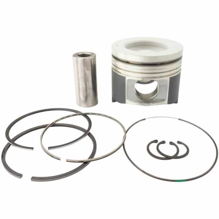 Industrial Injection - GM Race Cast Pistons For 01-16 Duramax .020 Oversize Cut Coated Tops and Skirts De-Lipped Industrial Injection