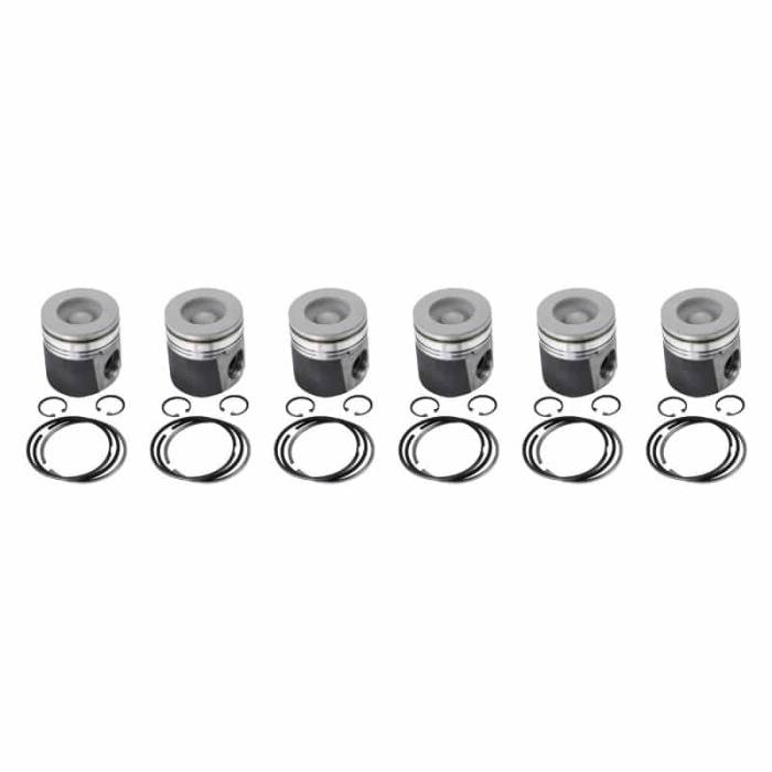 Industrial Injection - Dodge Marine Big Bowl Performance Pistons For 89-98 Cummins 12 Valve .020 Over Industrial Injection