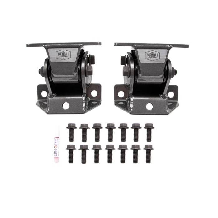 Wehrli Custom Fab - 2011-2016 LML DURAMAX HD ENGINE MOUNTS