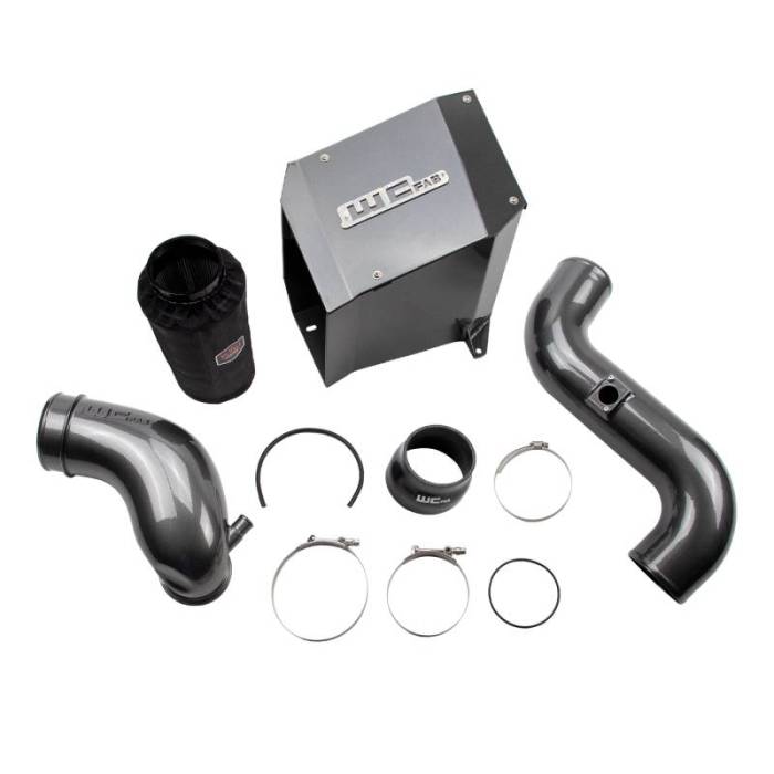 Wehrli Custom Fab - 2004.5-2005 LLY DURAMAX 4" INTAKE KIT WITH AIR BOX STAGE 2