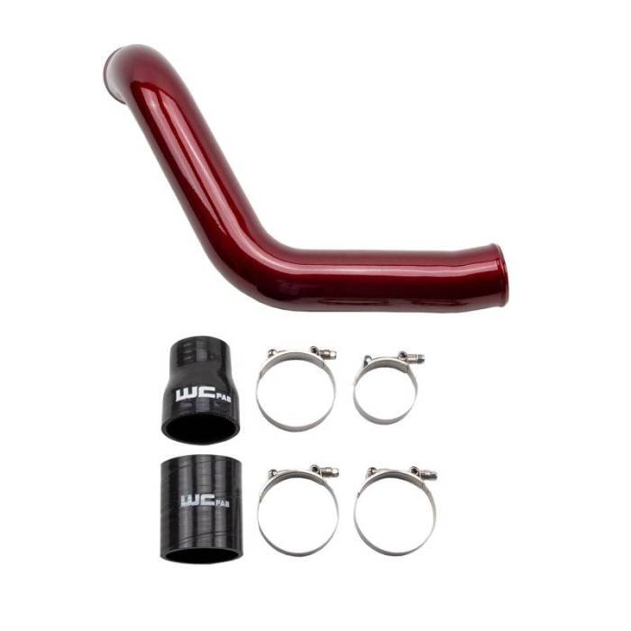 Wehrli Custom Fab - 2004.5-2005 LLY DURAMAX 3" PASSENGER (COLD) SIDE INTERCOOLER PIPE KIT