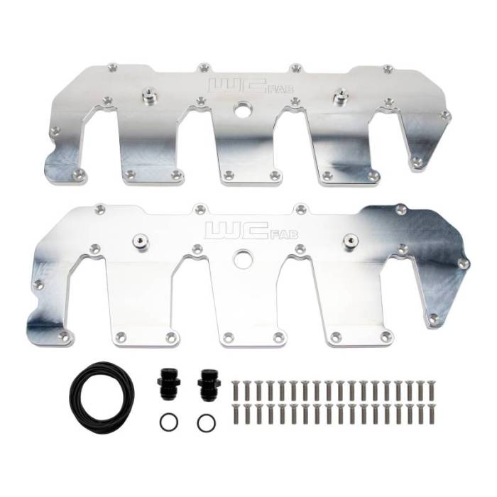 Wehrli Custom Fab - LML DURAMAX BILLET UPPER VALVE COVER SET