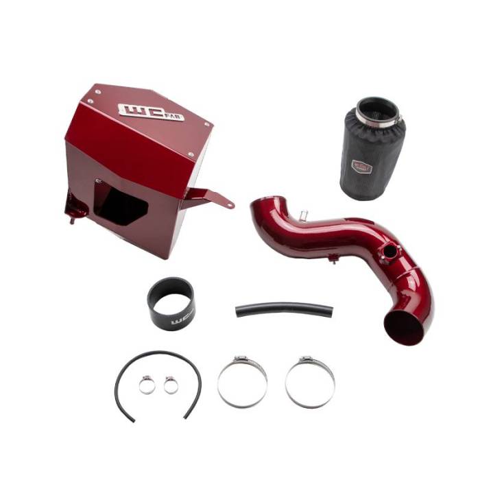 Wehrli Custom Fab - 2010-2012 6.7L CUMMINS 4" INTAKE KIT WITH AIR BOX