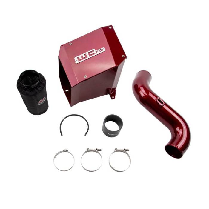 Wehrli Custom Fab - 2007.5-2010 LMM DURAMAX 4" INTAKE KIT WITH AIR BOX