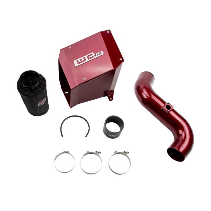 Wehrli Custom Fab - 2006-2007 LBZ DURAMAX 4" INTAKE KIT WITH AIR BOX