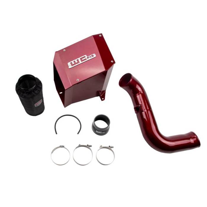 Wehrli Custom Fab - 2004.5-2005 LLY DURAMAX 4" INTAKE KIT WITH AIR BOX