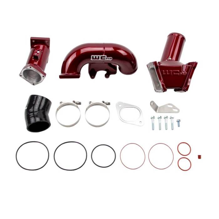 Wehrli Custom Fab - 2007.5-2010 LMM DURAMAX HIGH FLOW 3" Y-BRIDGE KIT