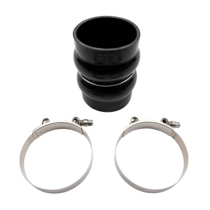 Wehrli Custom Fab - 3.5" ID x 5" Long Silicone Hump Boot and Clamp Kit