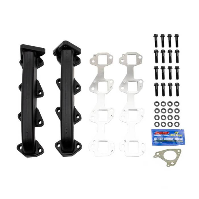 Wehrli Custom Fab - 2001-2016 Duramax Billet Exhaust Manifold Kit with Gaskets and ARP Hardware