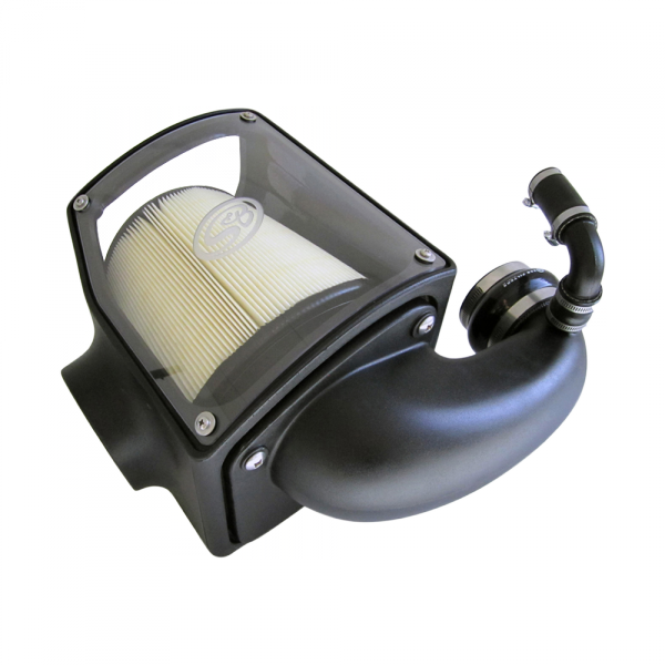 S&B - Cold Air Intake For 92-00 GMC K-Series V8-6.5L Duramax Dry Dry Extendable White S&B