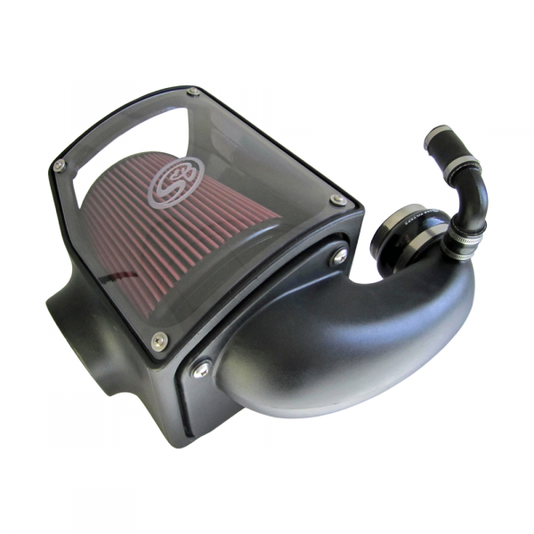 S&B - Cold Air Intake For 92-00 GMC K-Series V8-6.5L Duramax Oiled Cotton Cleanable Red S&B