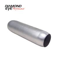 Diamond Eye Performance PERFORMANCE DIESEL EXHAUST PART-4in. ALUMINIZED PERFORMANCE QUIET TONE RESONATOR 400400