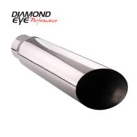 Diamond Eye Performance TIP; ANGLE CUT; 4in. ID X 5in. OD X 22in. LONG; 304 STA 4522AC
