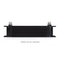 Engine Parts - Oil System - Mishimoto - Mishimoto Universal 10 Row Oil Cooler Kit, Black MMOC-UBK
