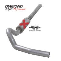 Exhaust - Exhaust Systems - Diamond Eye Performance - Diamond Eye Performance 2006-2007.5 CHEVY/GMC 6.6L DURAMAX 2500/3500 (ALL CAB AND BED LENGTHS) 4in. ALUM K4122A-RP