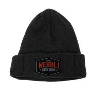 Beanie Hat Charcoal - Badge