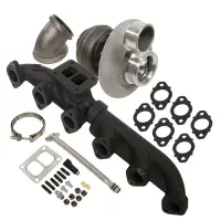 Turbo Chargers & Components - Turbo Charger Kits - BD Diesel - BD Diesel BD Iron Horn 5.9L Cummins Turbo Kit S364SXE/76 0.91AR Dodge 2003-2007 1045171