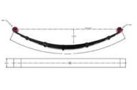 Steering And Suspension - Suspension Parts - Pro Comp Suspension - Pro Comp Suspension 2 Inch Front Leaf Spring 99-06 Ford F-250/F-350/Excursion 4WD Pro Comp Suspension 22210