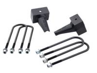 Steering And Suspension - Suspension Parts - Pro Comp Suspension - Pro Comp Suspension 4 Inch Rear Lift Block with U-Bolt Kit F-250 Super Duty 4WD  Pro Comp Suspension 62242