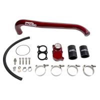 2001-2005 LB7/LLY DURAMAX TOP OUTLET BILLET THERMOSTAT HOUSING AND UPPER COOLANT PIPE KIT