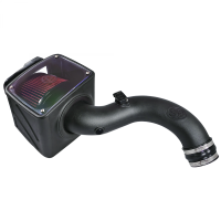 S&B - Cold Air Intake For 04-05 Chevrolet Silverado GMC Sierra V8-6.6L LLY Duramax Cotton Cleanable Red S&B - Image 6