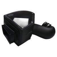 Cold Air Intake For 94-02 Dodge Ram 2500 3500 5.9L Cummins Dry Extendable White S&B