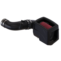 S&B - Cold Air Intake For 11-16 Chevrolet Silverado GMC Sierra V8-6.6L LML Duramax Cotton Cleanable Red S&B - Image 6