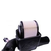 S&B - Cold Air Intake For 03-07 Ford F250 F350 F450 F550 V8-6.0L Powerstroke Dry Extendable White S&B - Image 5