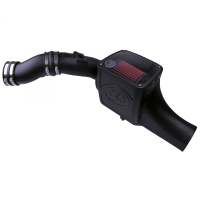 S&B - Cold Air Intake For 03-07 Ford F250 F350 F450 F550 V8-6.0L Powerstroke Cotton Cleanable Red S&B - Image 2