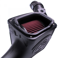 S&B - Cold Air Intake For 03-07 Ford F250 F350 F450 F550 V8-6.0L Powerstroke Cotton Cleanable Red S&B - Image 4